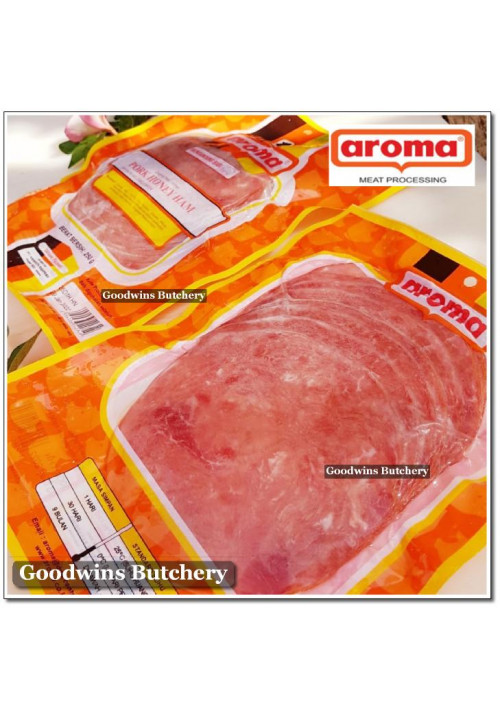 Aroma Bali frozen pork HAM HONEY sliced 250g